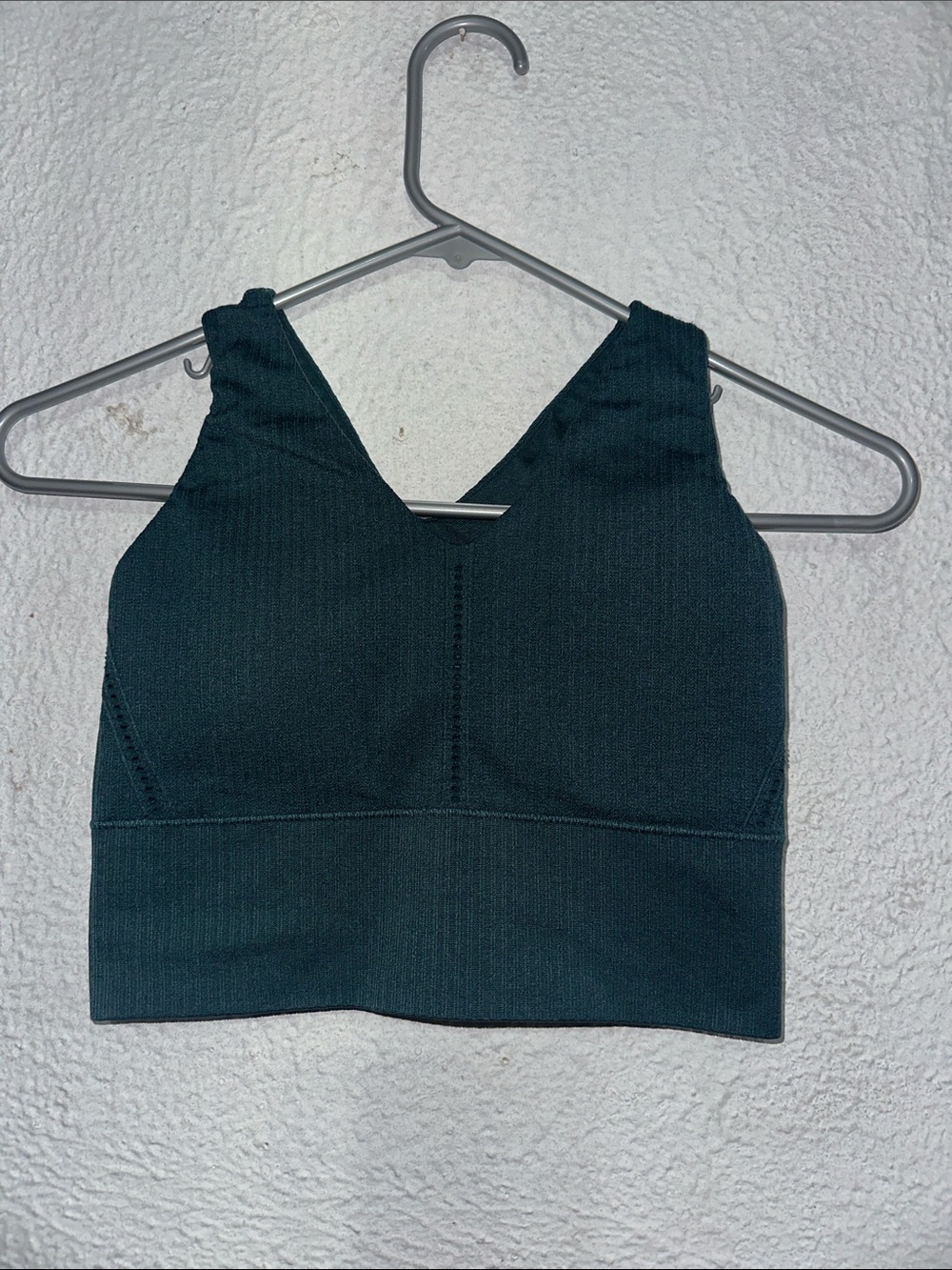 all in motion Dark Teal Seamless Sports Bra